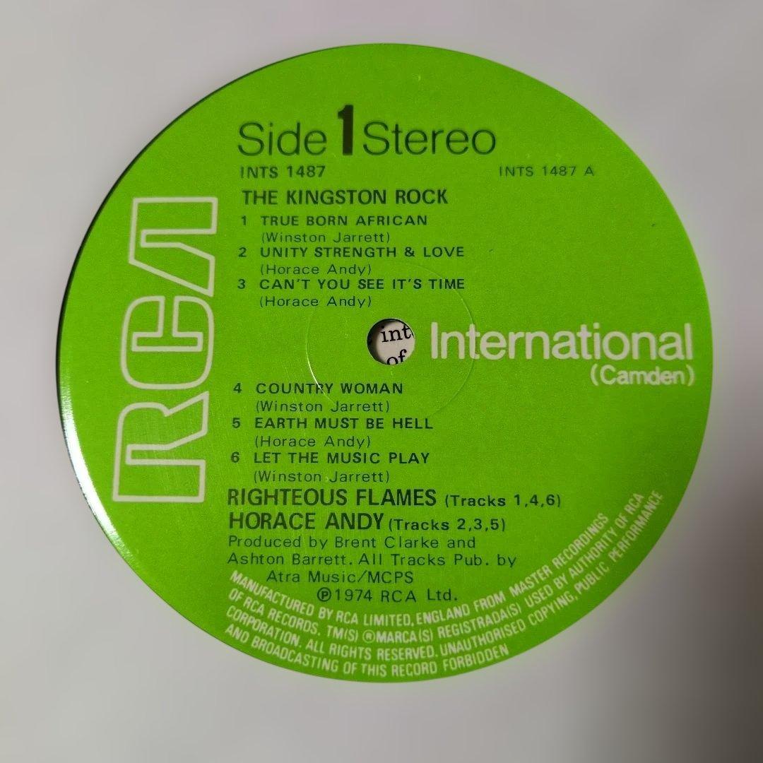 洋楽 KINGSTON ROCK Horace Andy UK ORIGINAL LP