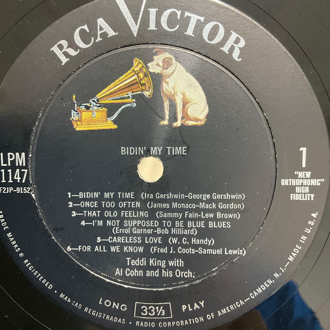 Teddi King Bidin' My Time テディキング　レコード