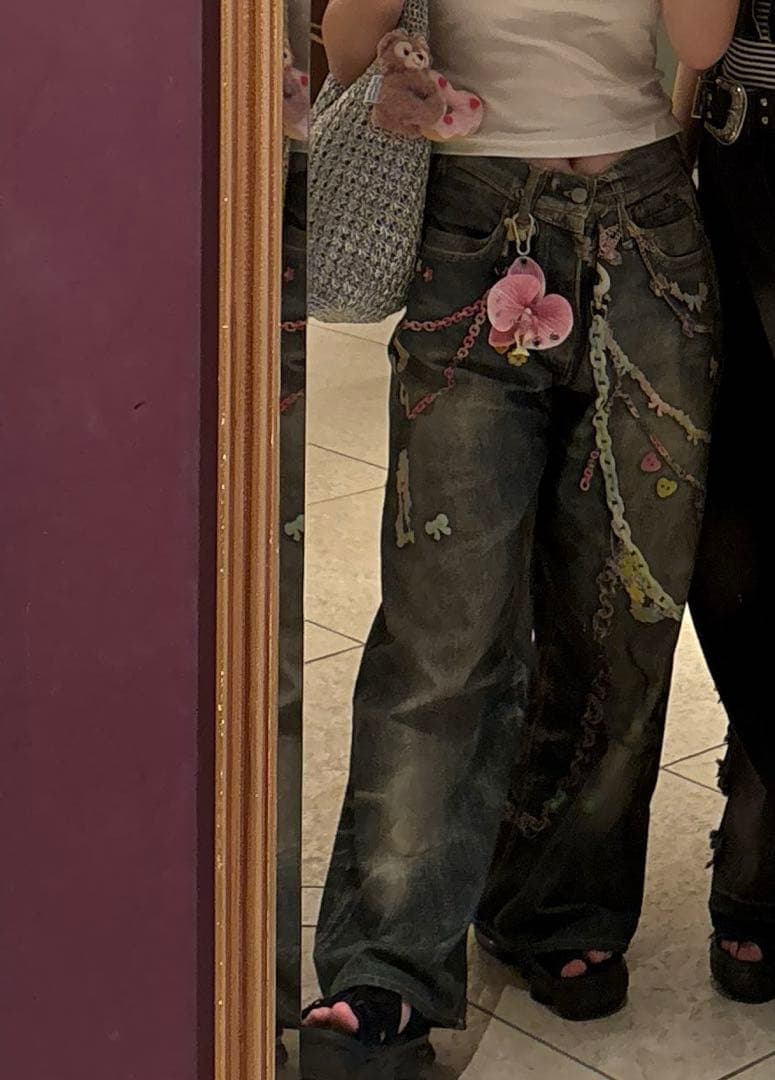 パンツ Acne Studios BAGGY FIT JEANS - 1981F
