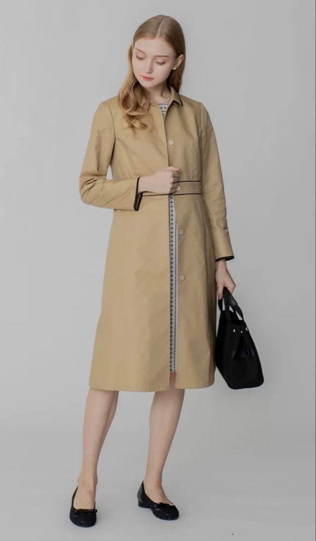 タグ付き新品✨TOCCA トッカ PEAK コート ステンカラー ベージュ