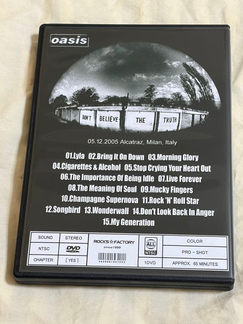 【oasis】DVD 6本セット②（PV集ほか）