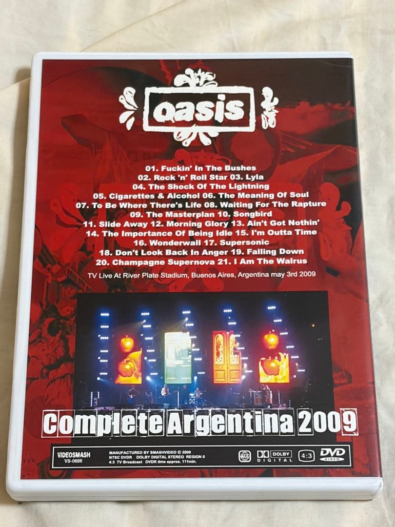 【oasis】DVD 6本セット②（PV集ほか）