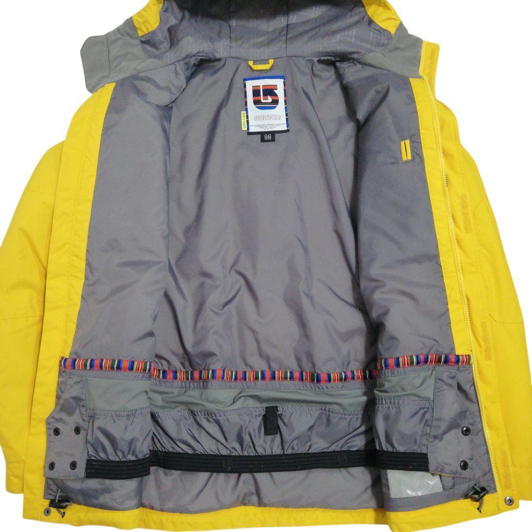 BURTON メンズ ジャケット スノボウェア スノーボード バートン イエロー