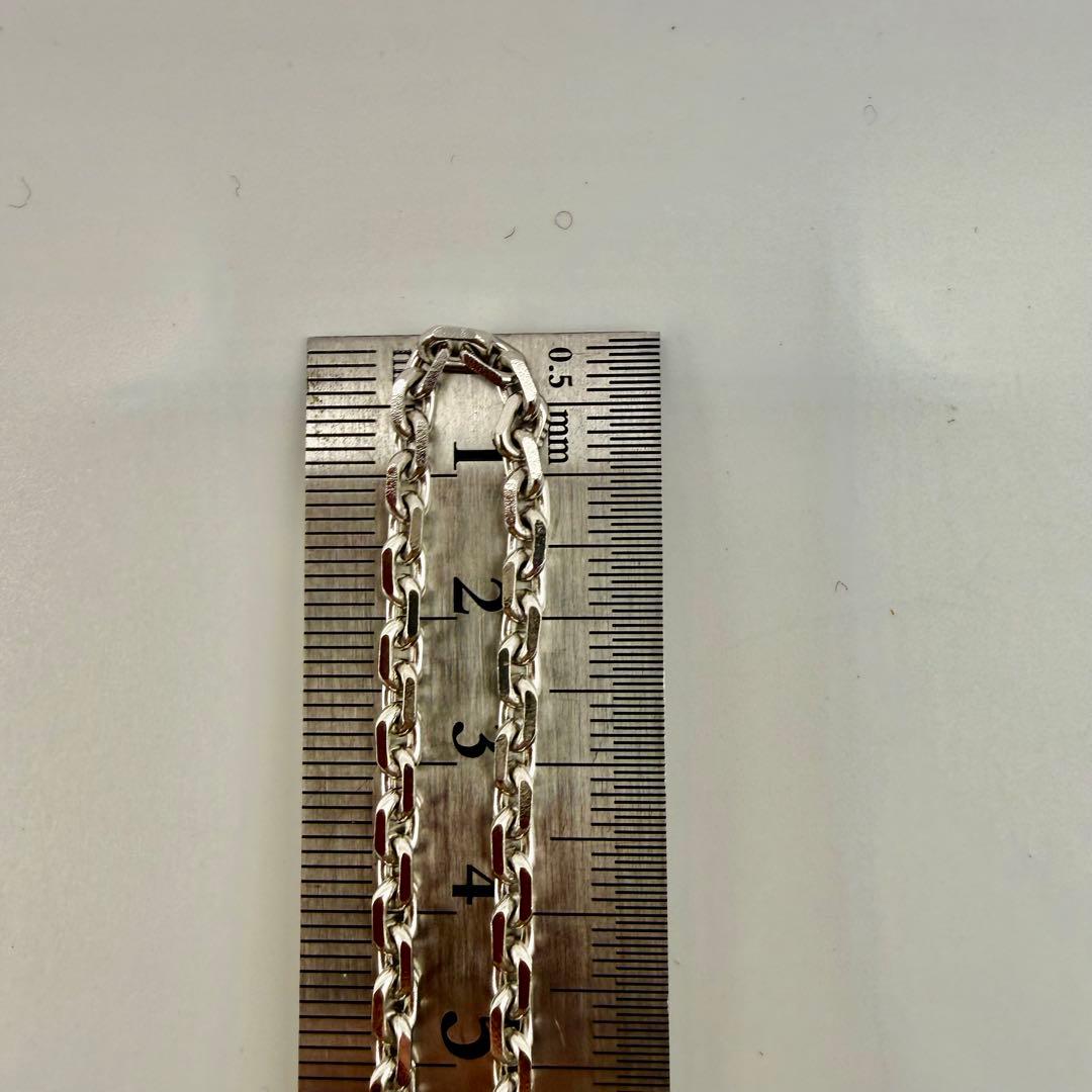 美品　SAAD ブロンズハートフェザー68mm ステンレスチェーンセット50cm