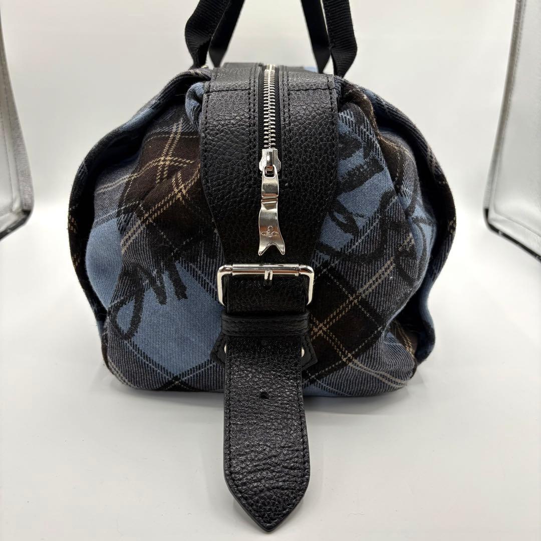 美品 2way イタリア製 ヴィヴィアン ブルコチオリーニ ミニボストン バッグ