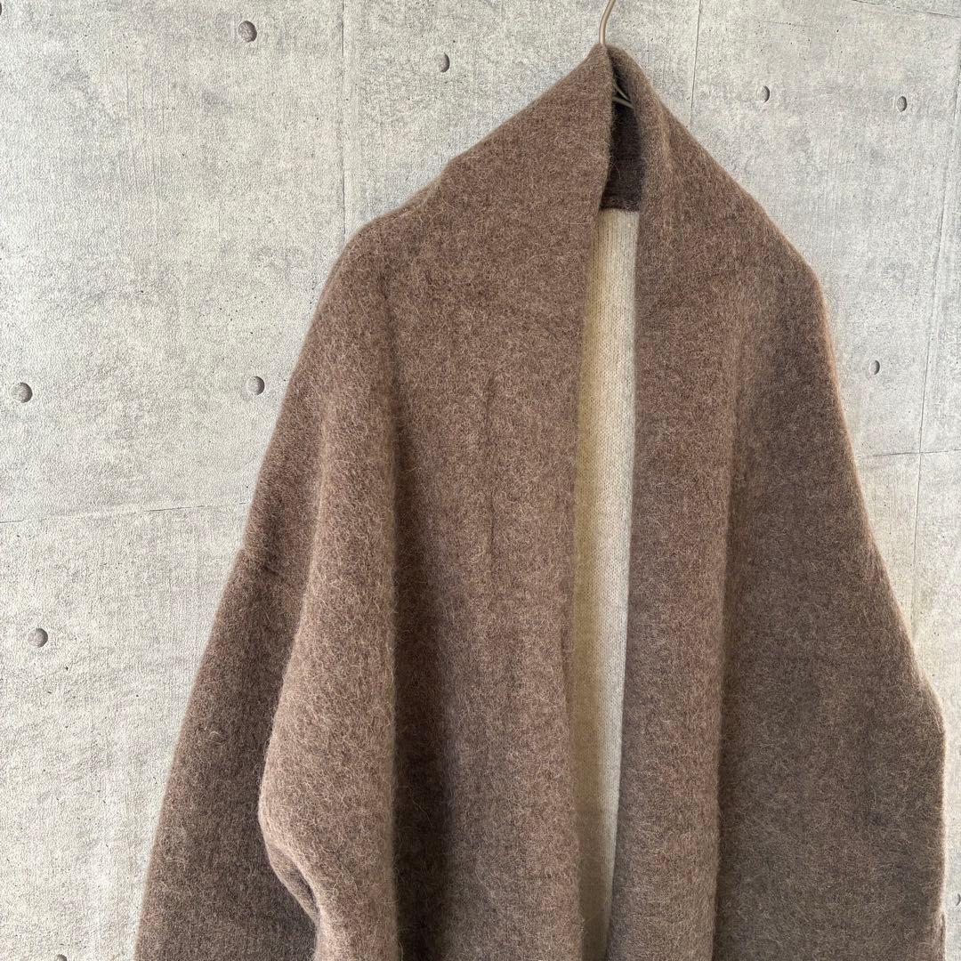 ソアージュ　ロングカーディガン ベビーアルパカ100% 新品　タグ付き　高級