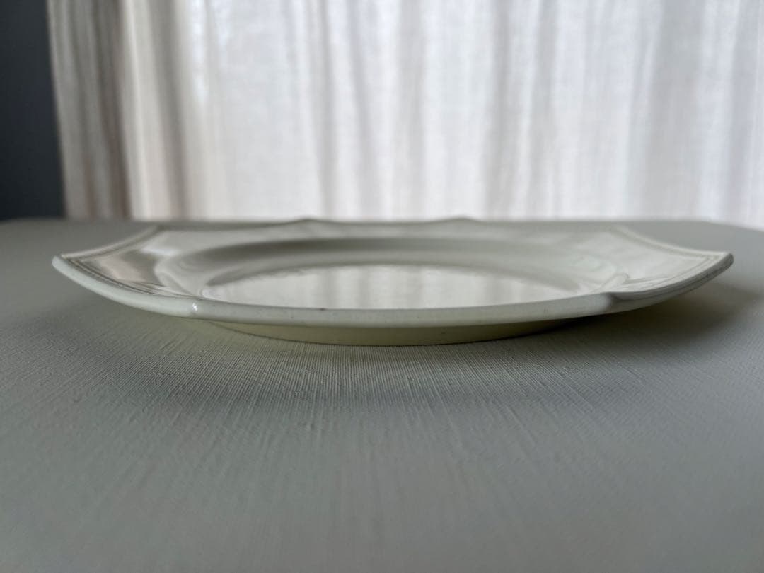 オクトゴナル平皿　モントロー　八角形　フランス　アンティーク