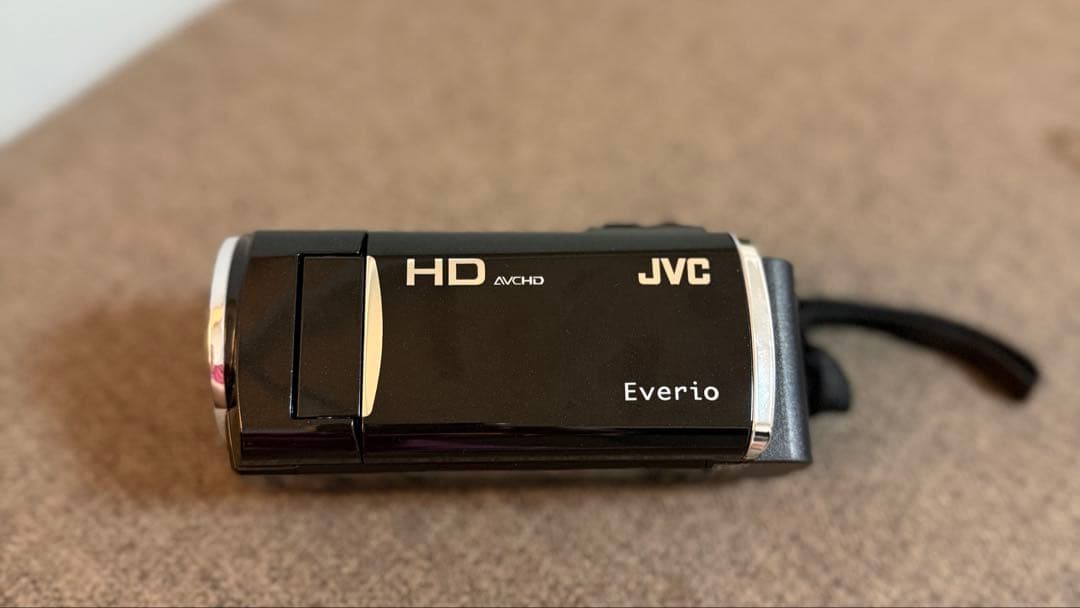 JVC Everio ビデオカメラ（ブラック）