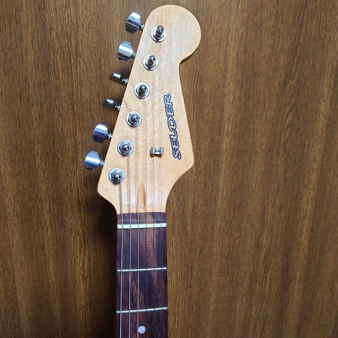 Selder　セルダー　エレキギター　動作確認済み　スタンド＆カバー付き