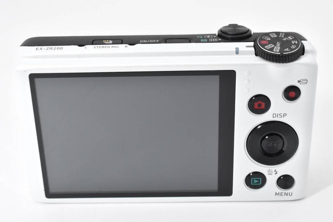 【美品】 CASIO EXILIM EX-ZR200 カシオ デジカメ #145