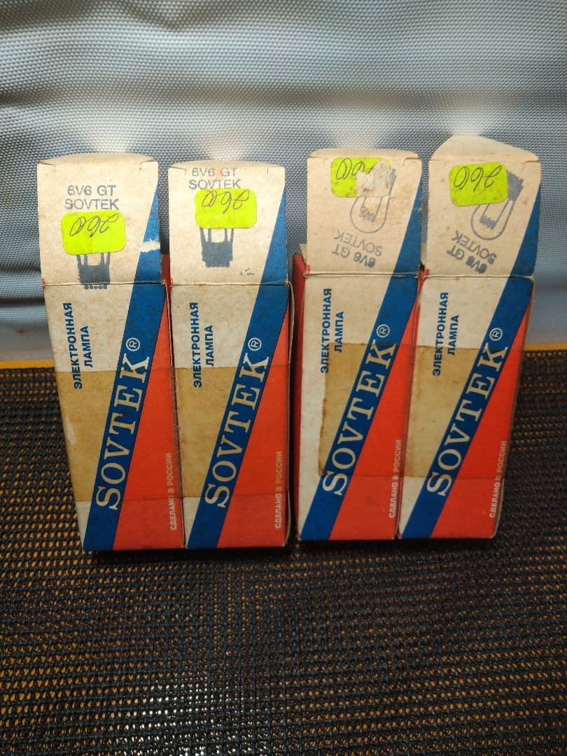 6V6GT Sovtek 4本組