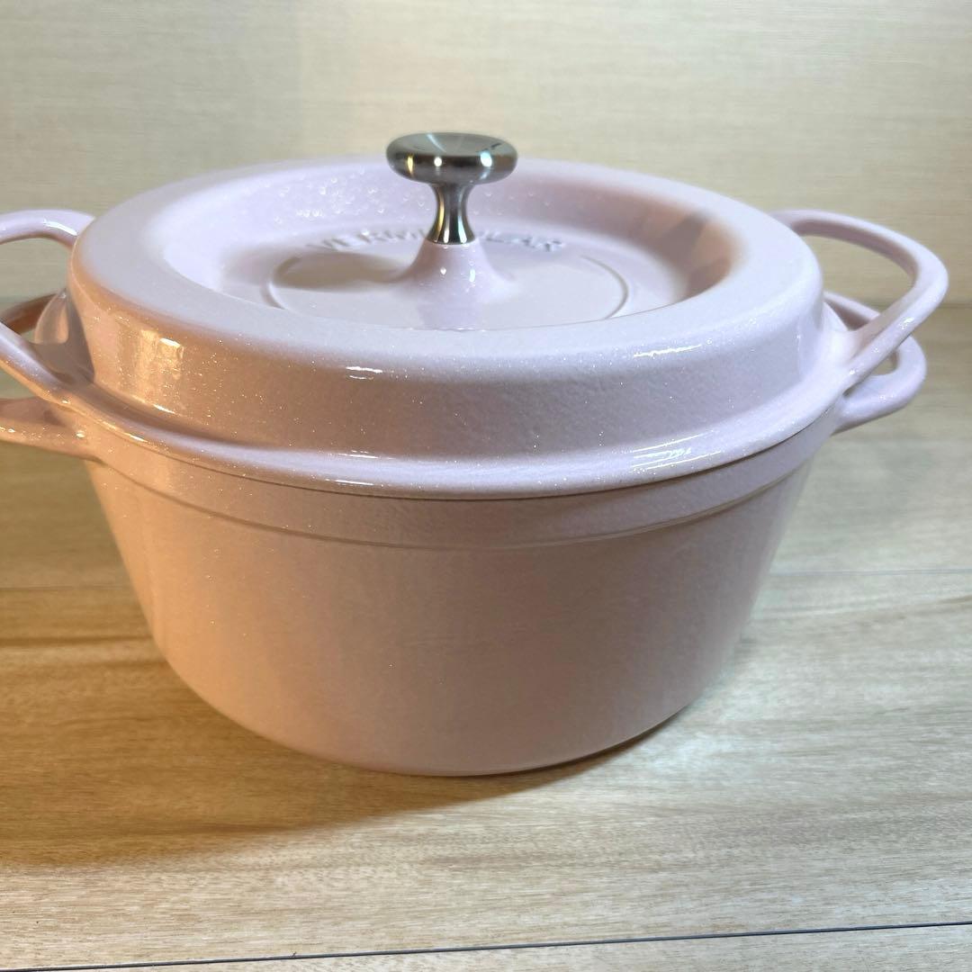 バーミキュラ オーブンポット ラウンド 22cm パールピンク 両手鍋　鍋