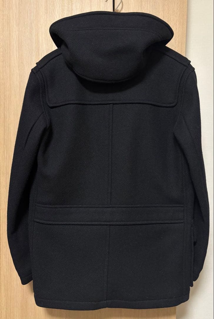 FRED PERRY メンズ ダッフルコート 黒 Lサイズ 秋冬