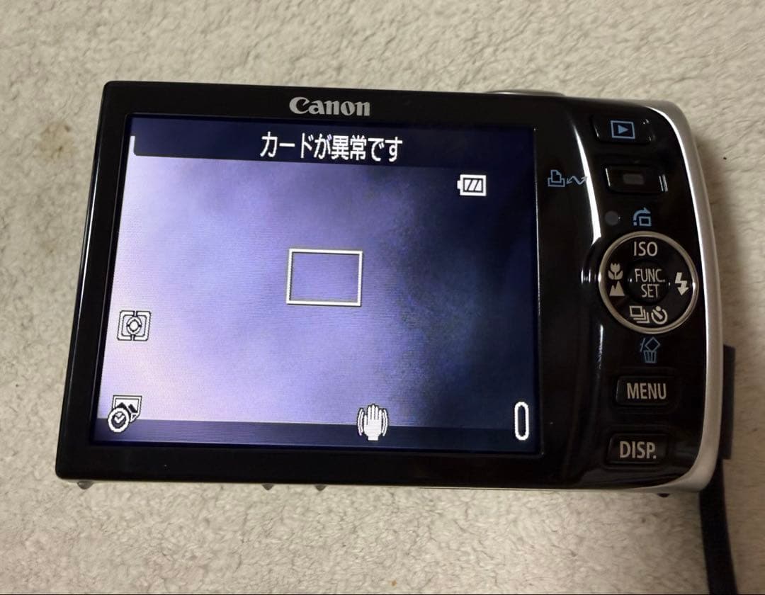 【ジャンク品】Canon デジタルカメラ　IXY DIGITAL 910IS