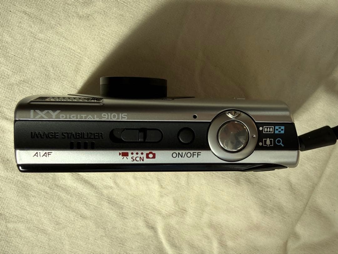 【ジャンク品】Canon デジタルカメラ　IXY DIGITAL 910IS