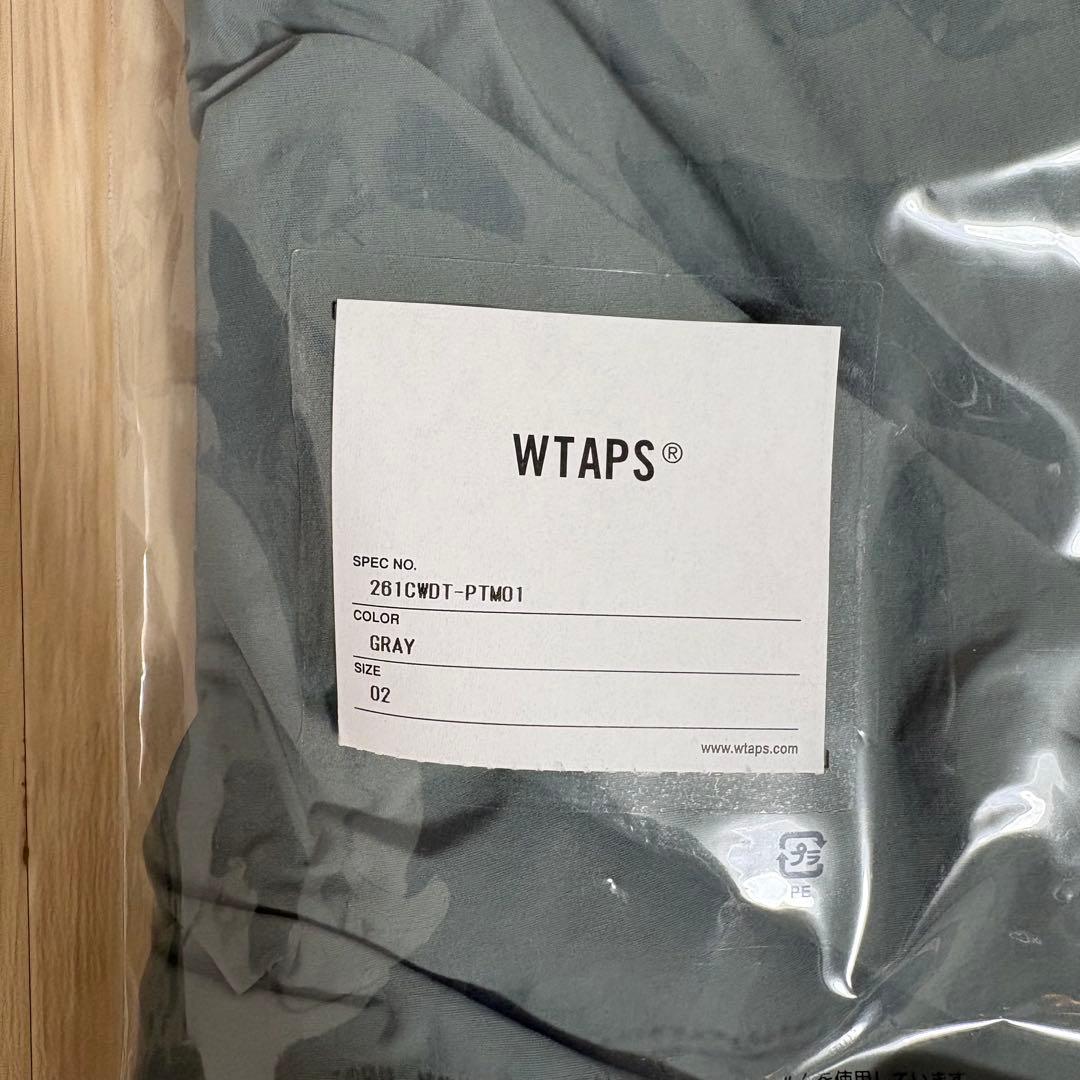 WTAPS 26SS SPST2001 トラックパンツ　Mサイズ　グレー
