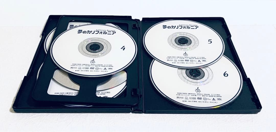 夢のカリフォルニア　【全6巻】　レンタル版DVD 全巻セット　堂本剛