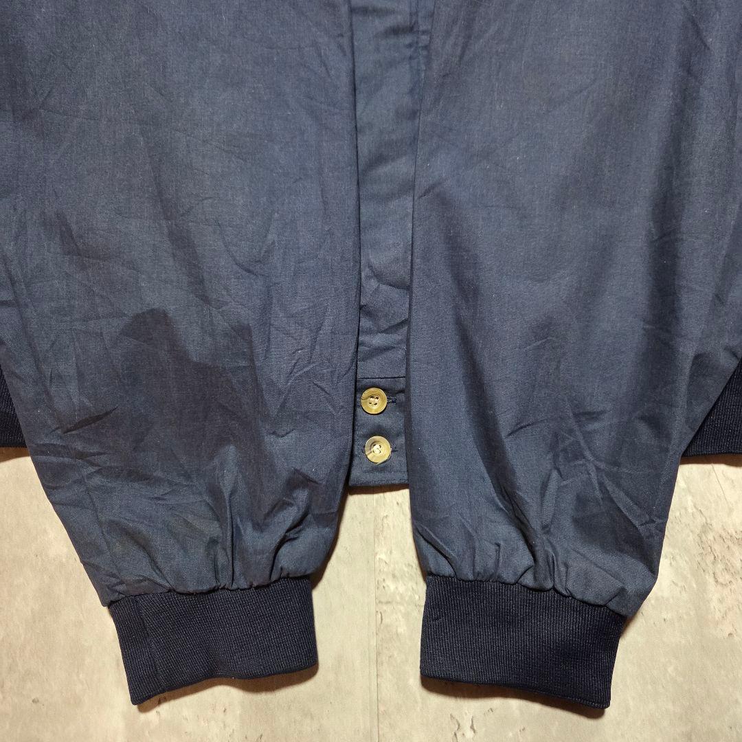 90s ダービージャケット WINDBREAKER ネイビー ビッグサイズ