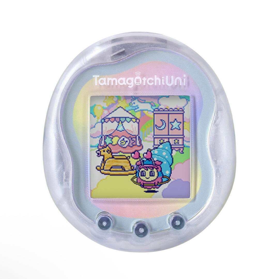 【本日発送可】たまごっちユニ プレミアムバンダイ限定 プリズムホワイト