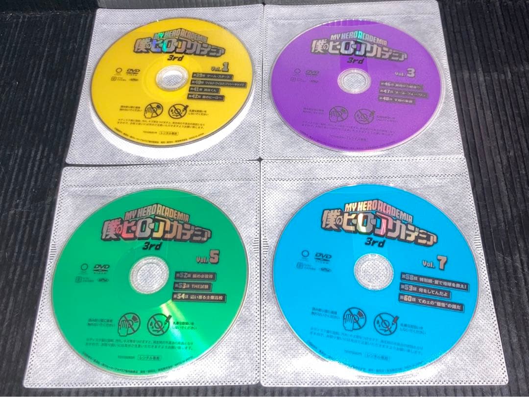 僕のヒーローアカデミア　2nd 3rd 全16枚　DVD