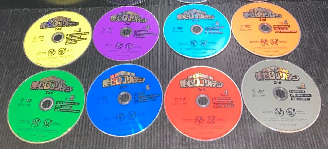 僕のヒーローアカデミア　2nd 3rd 全16枚　DVD