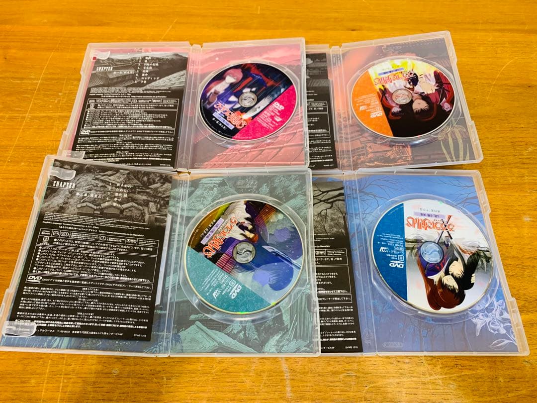 k1114-05★DVD OVAるろうに剣心 追憶編 星霜編 等 まとめて7点