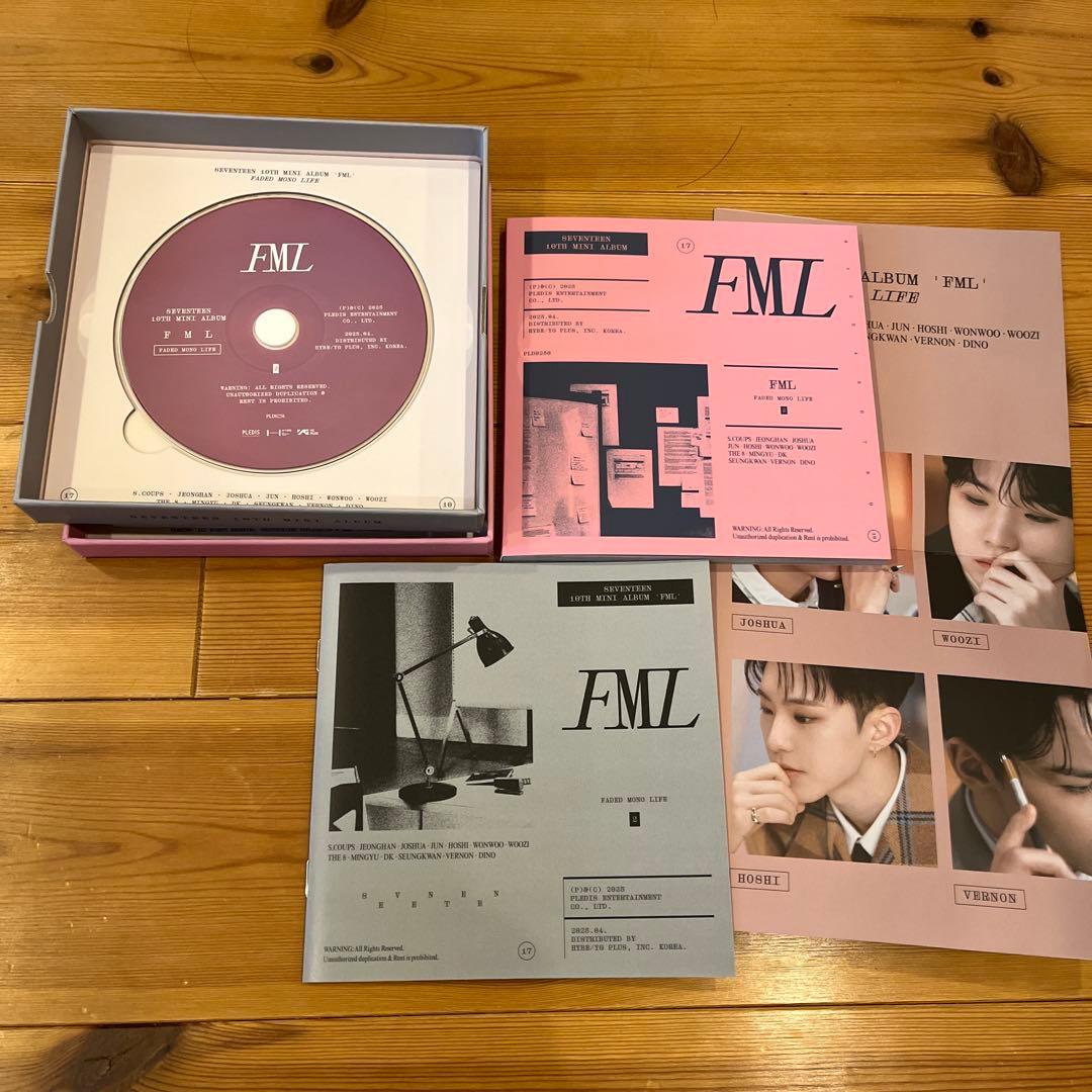SEVENTEEN FML 3形態セット