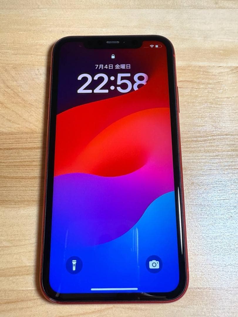 バ*ル様 Apple iPhone 11 赤色 80%バッテリー 64GB