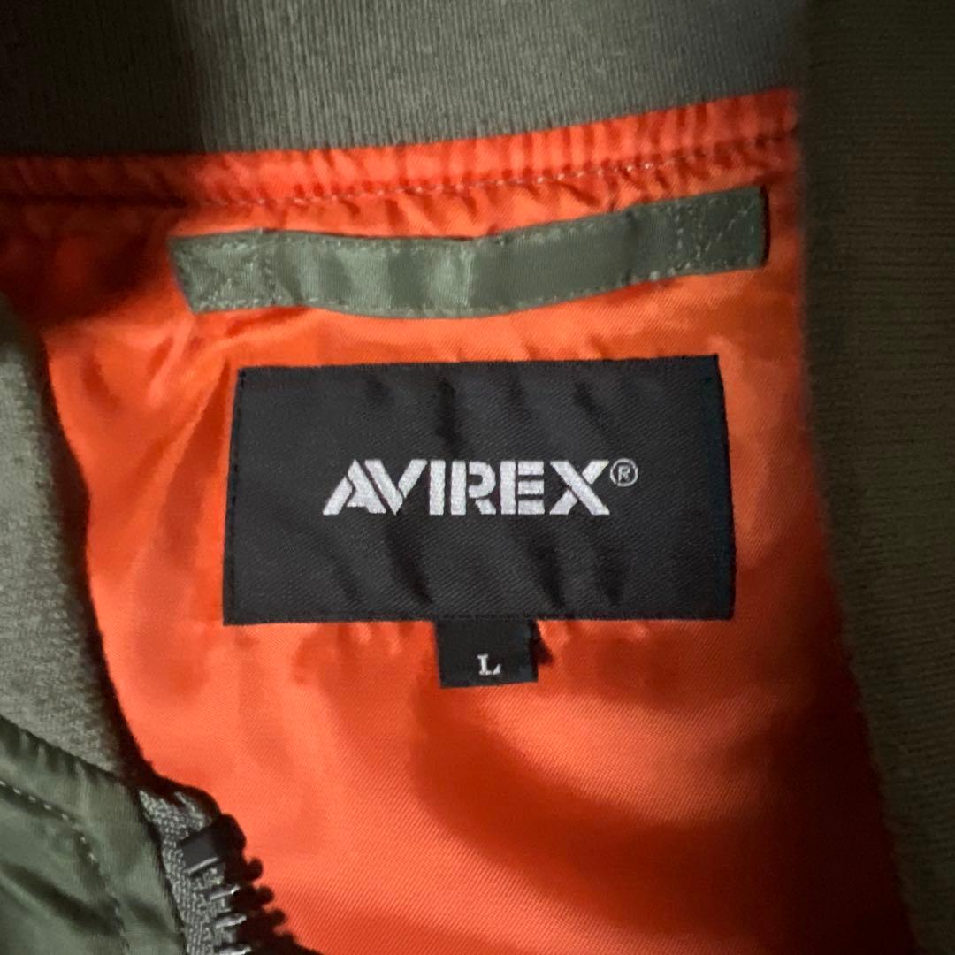 AVIREX MA-1 フライトジャケット L ミリタリーma1 avirex