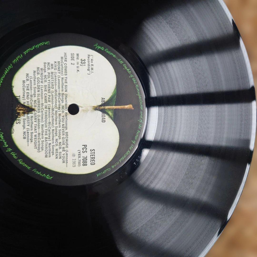 The Beatles Abbey Road UK初回盤