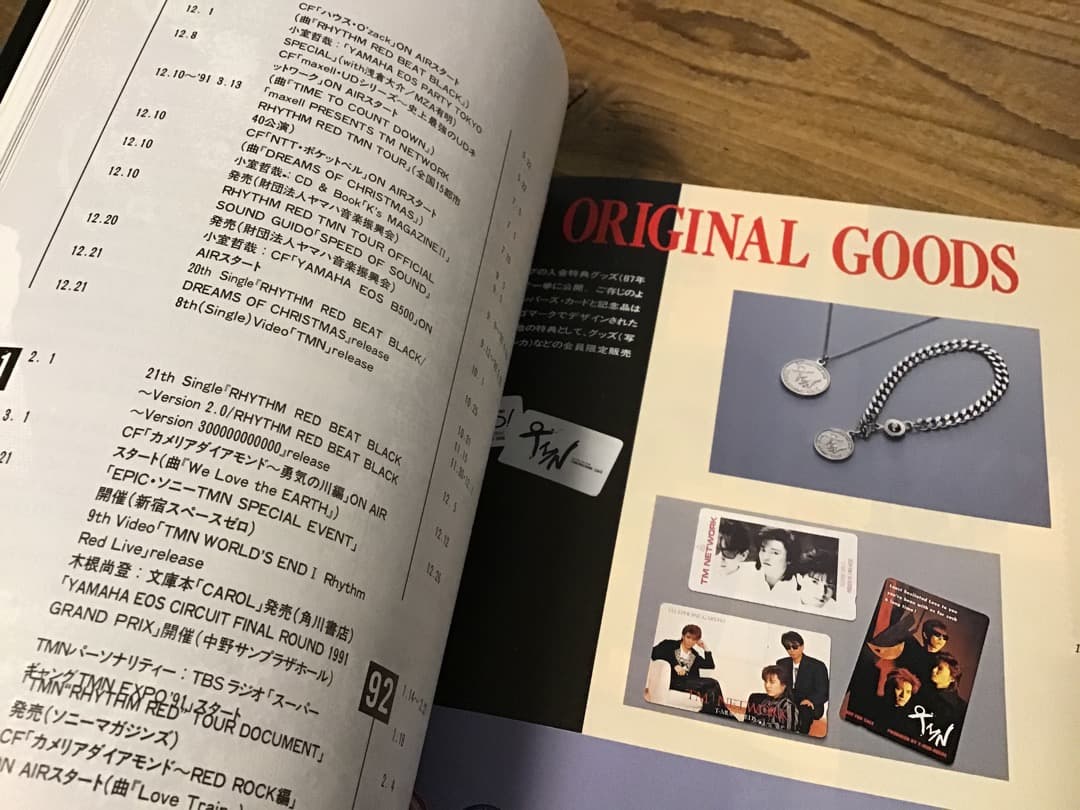 ★非売品/TMN/Cafe Talk/ファンクラブ会報/TM NETWORK