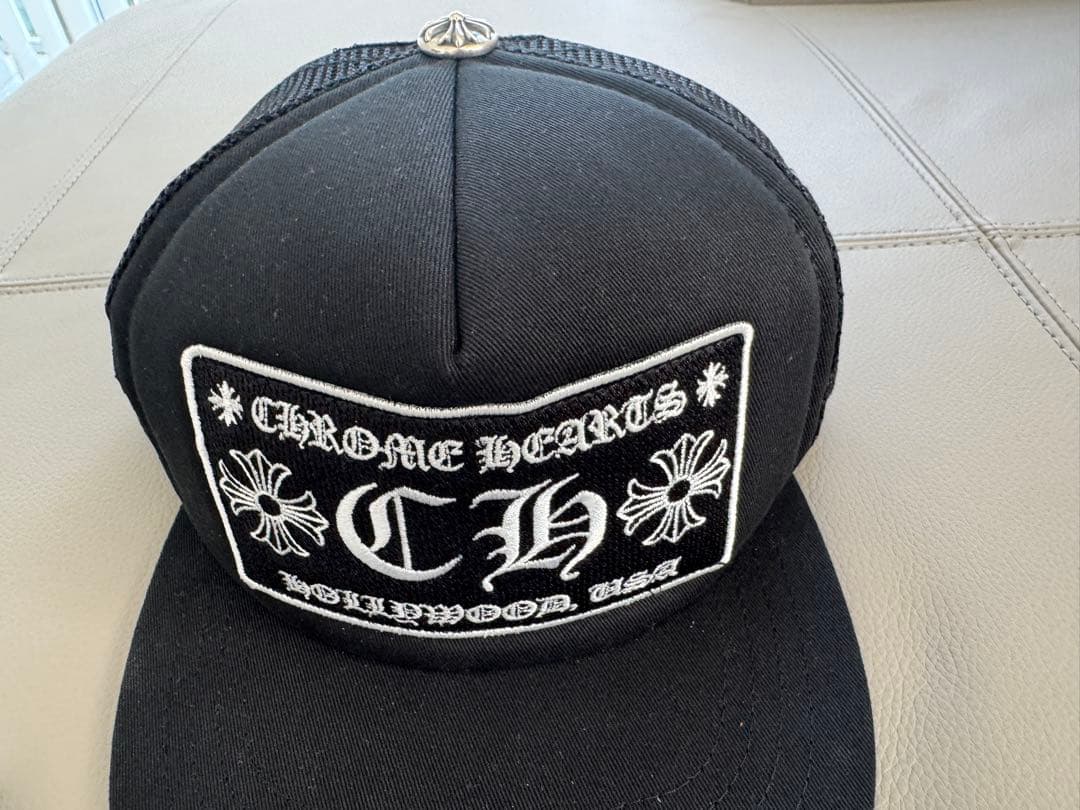 CHROME HEARTS 黒 トラッカーキャップ　新品未使用
