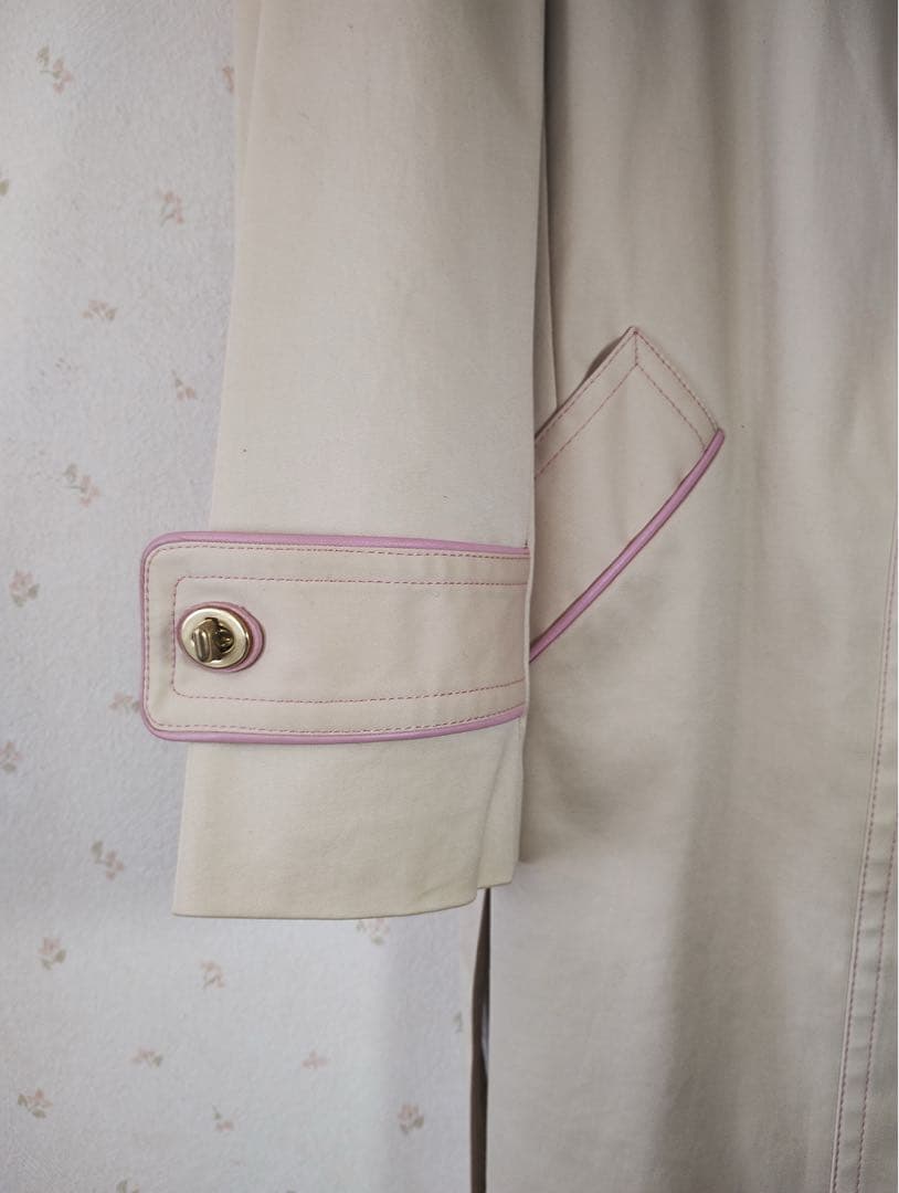 COACH ベージュ ターンロックステンカラーコート