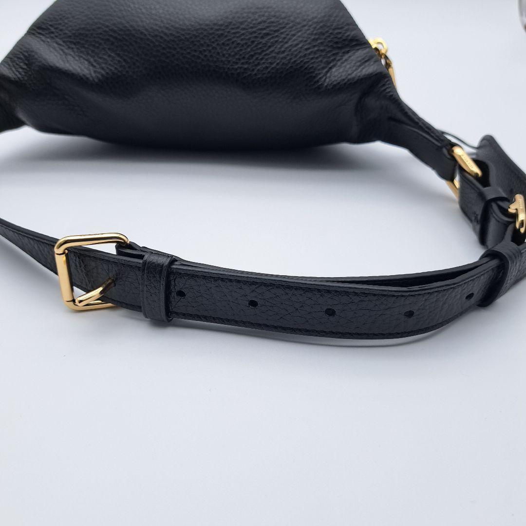 極美品★COACH コーチ ボディバッグ ウエストポーチ レザー ゴールド金具