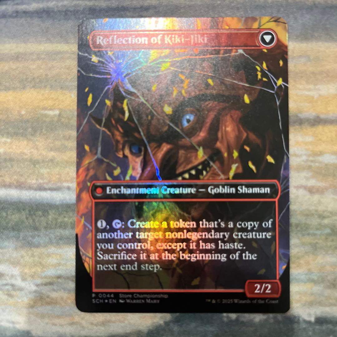mtg 鏡割りの寓話 ストアチャンピオンシップ foil