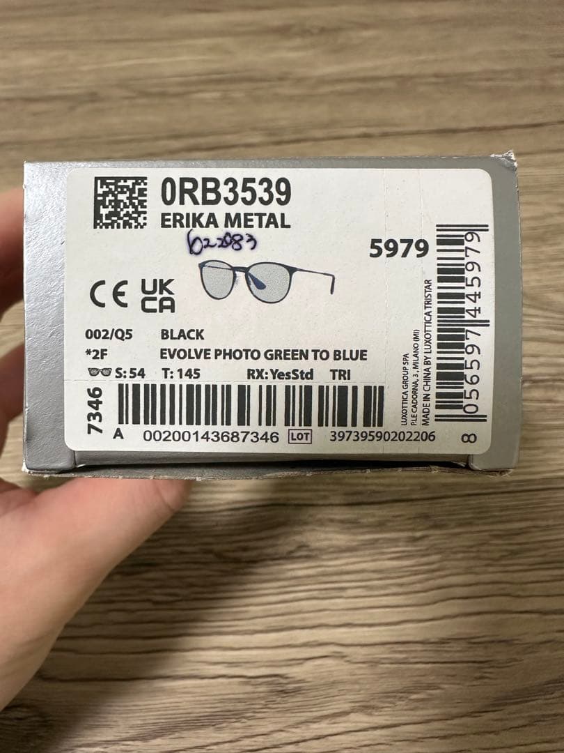 Ray-Ban サングラス ORB3539 Erika l