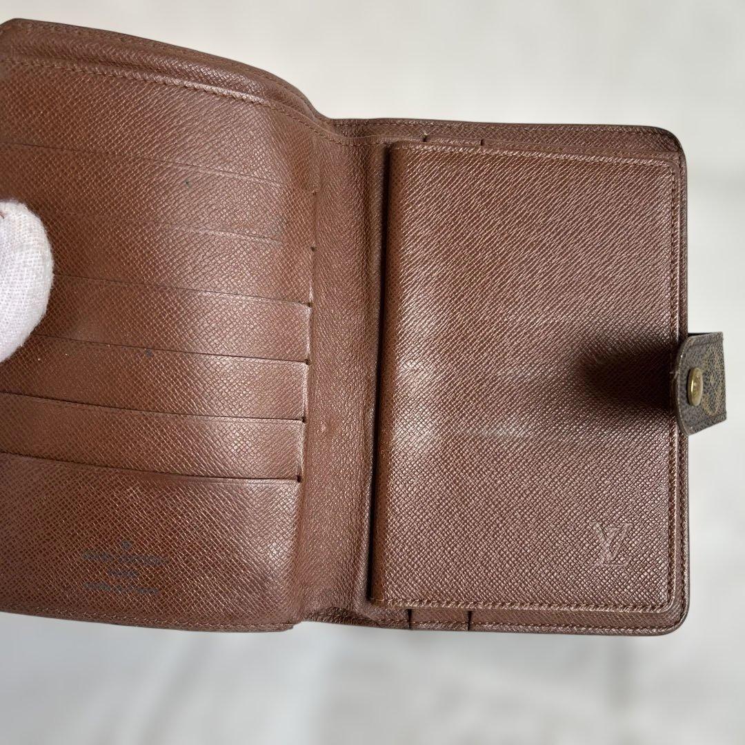Louis Vuitton モノグラム 二つ折り財布　パスケース付き