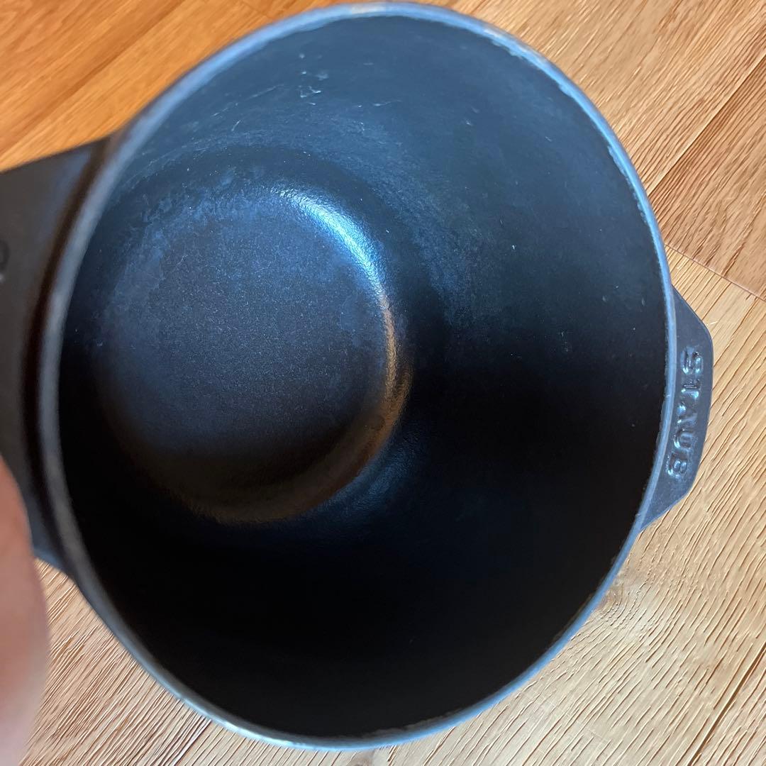 【STAUB】ラ ココット de GOHAN ブラック M 16cm