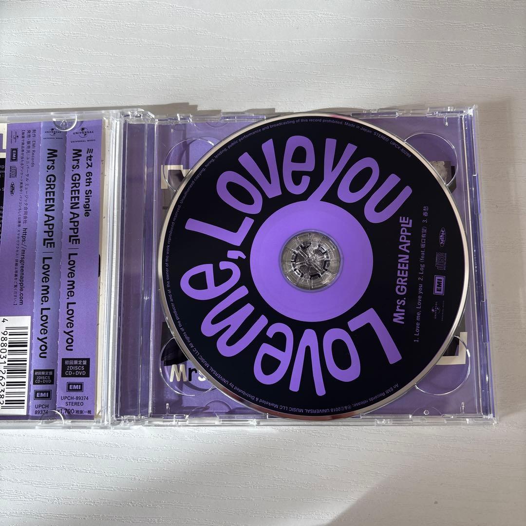 【初回限定盤】Mrs.GREEN APPLE Love me,Love you