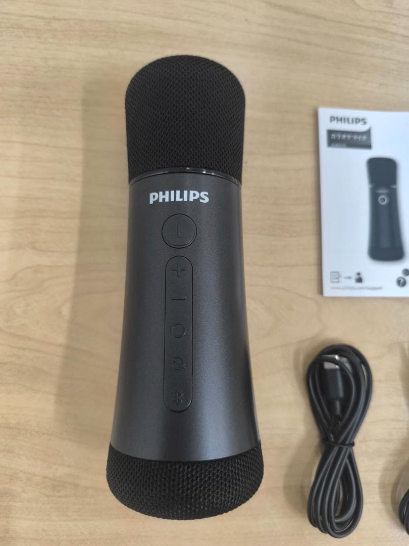 フィリップス Bluetooth スピーカー搭載カラオケマイク DLM9317C