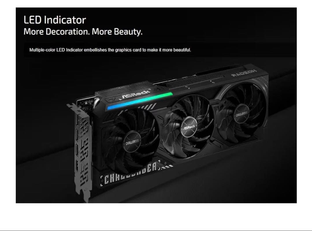 ASRock Radeon RX 9070 XT challenger本体のみ