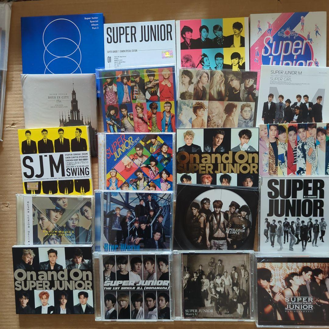 編集中　SuperJunior　CD DVD 写真ポラロイド　サイン入りカード