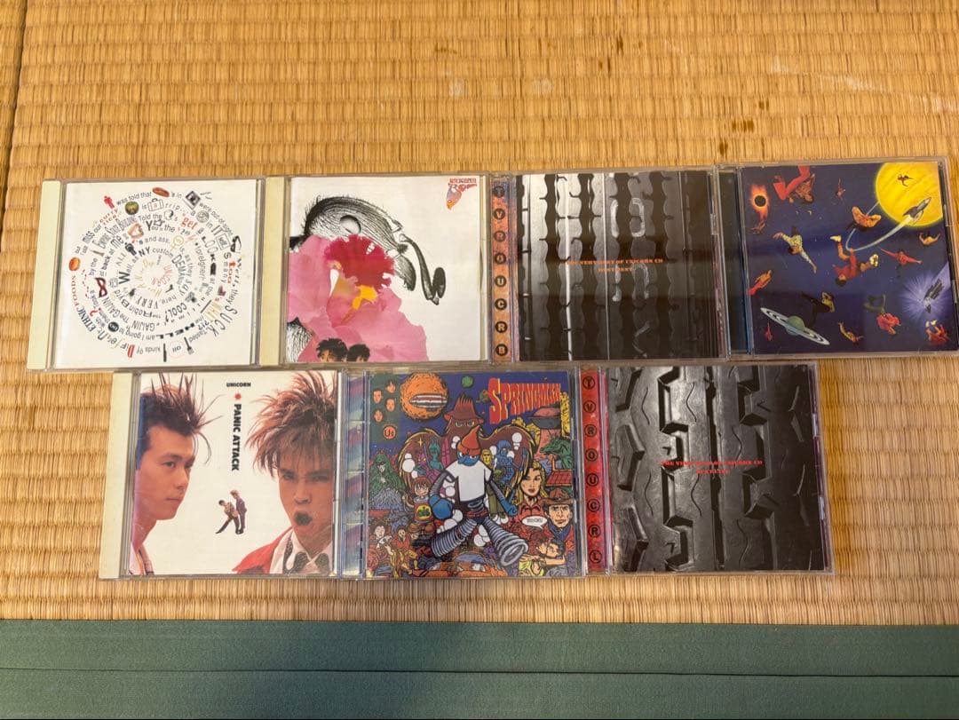 ユニコーンunicorn CD DVD VHS 奥田民生 ツアー アルバム