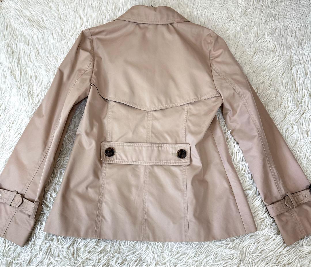 新品タグ付き JUSGLITTY ショートトレンチコート ダブルボタン