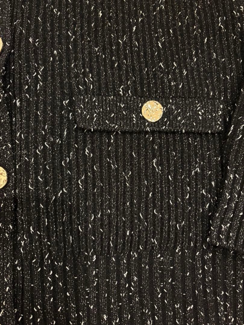 UNITED ARROWS 黒 長袖カーディガン