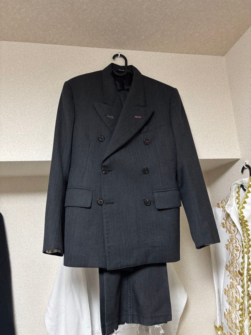 Maison Margiela ダブル 四タグ スーツ パンツ付き