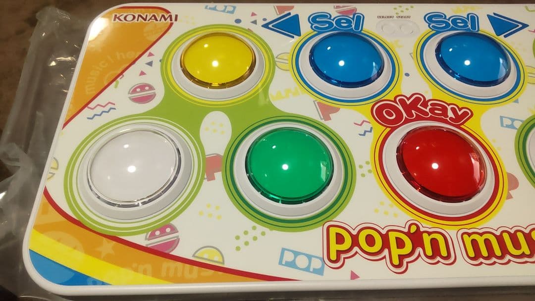 美品 ポップンミュージックプレミアムコントローラー 完動品