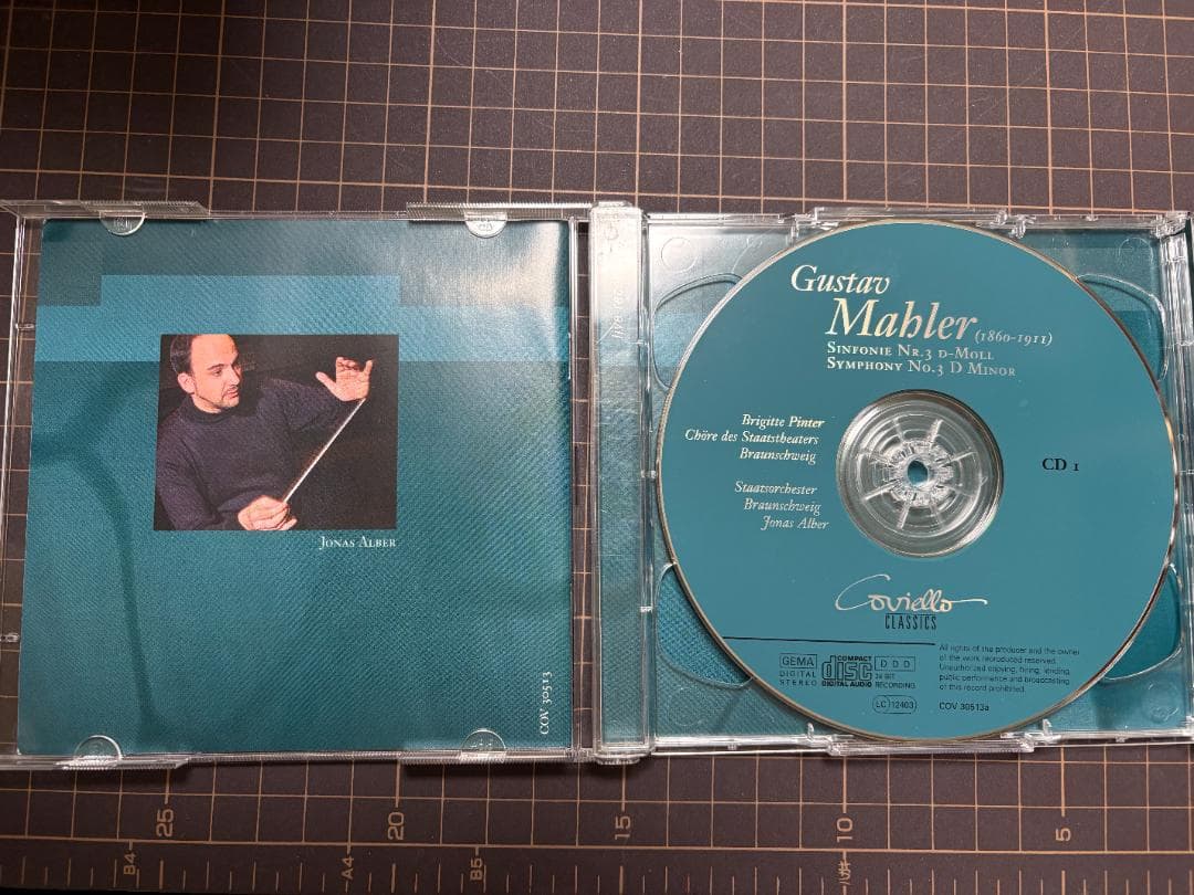 マーラー 交響曲第３番　アルバー＆ブラウンシュヴァイク州立管弦楽団（２ＣＤ）