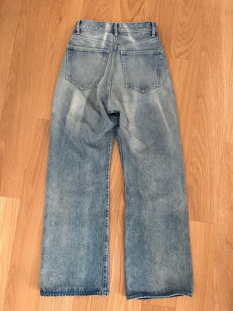 パンツ AURALEE SELVEDGE FADED HEAVY DENIM 25AW