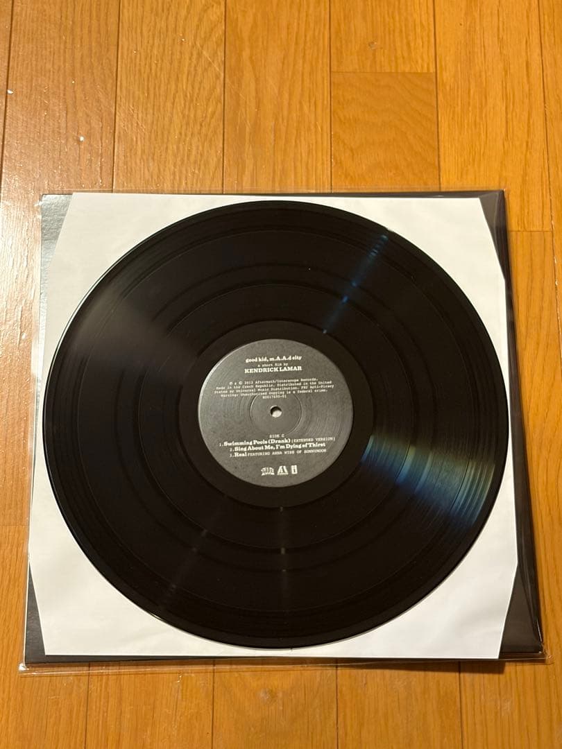 Kendrick Lamar-good kid,m.A.A.d cityレコード